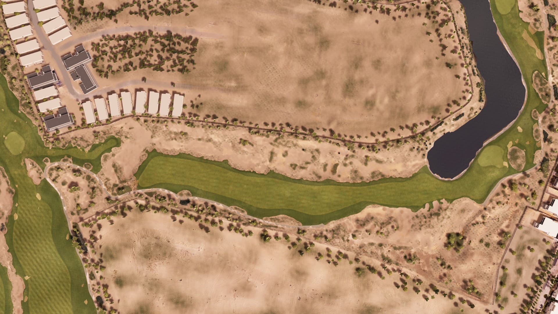 Hole 2 at Trump International Dubai