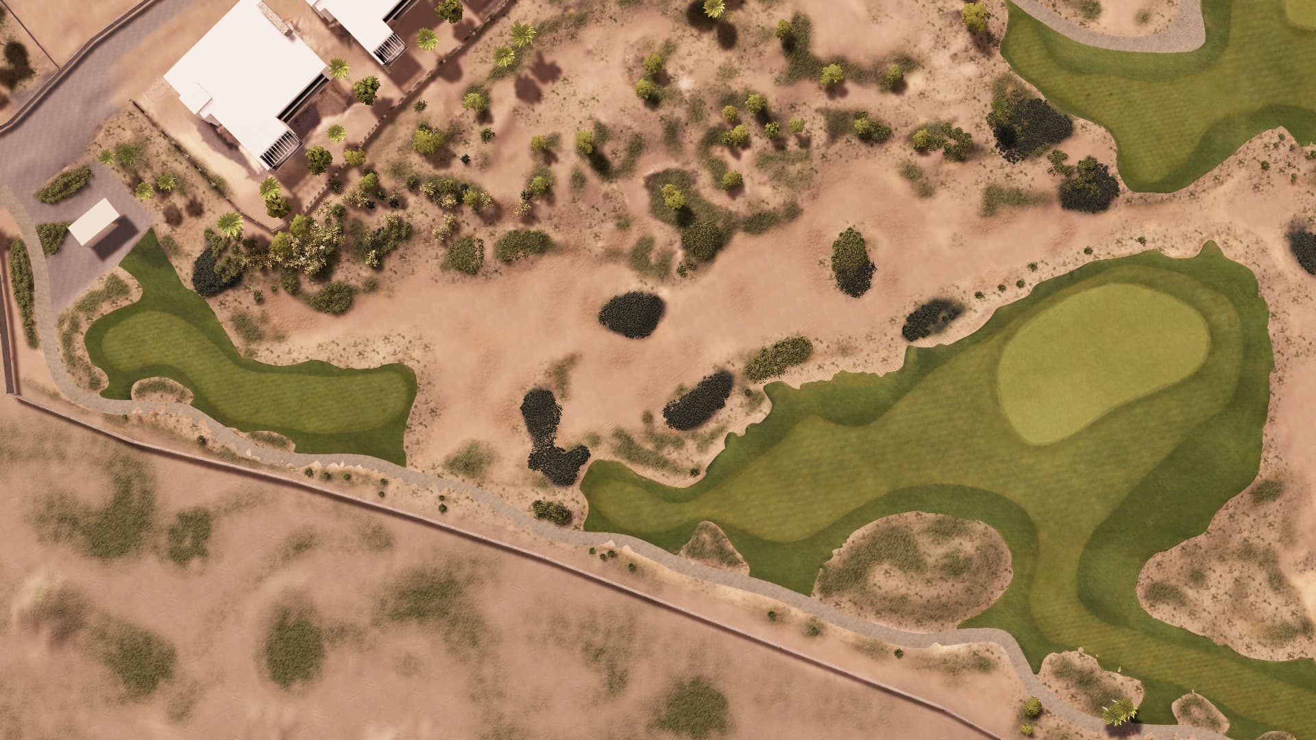 Hole 5 at Trump International Dubai