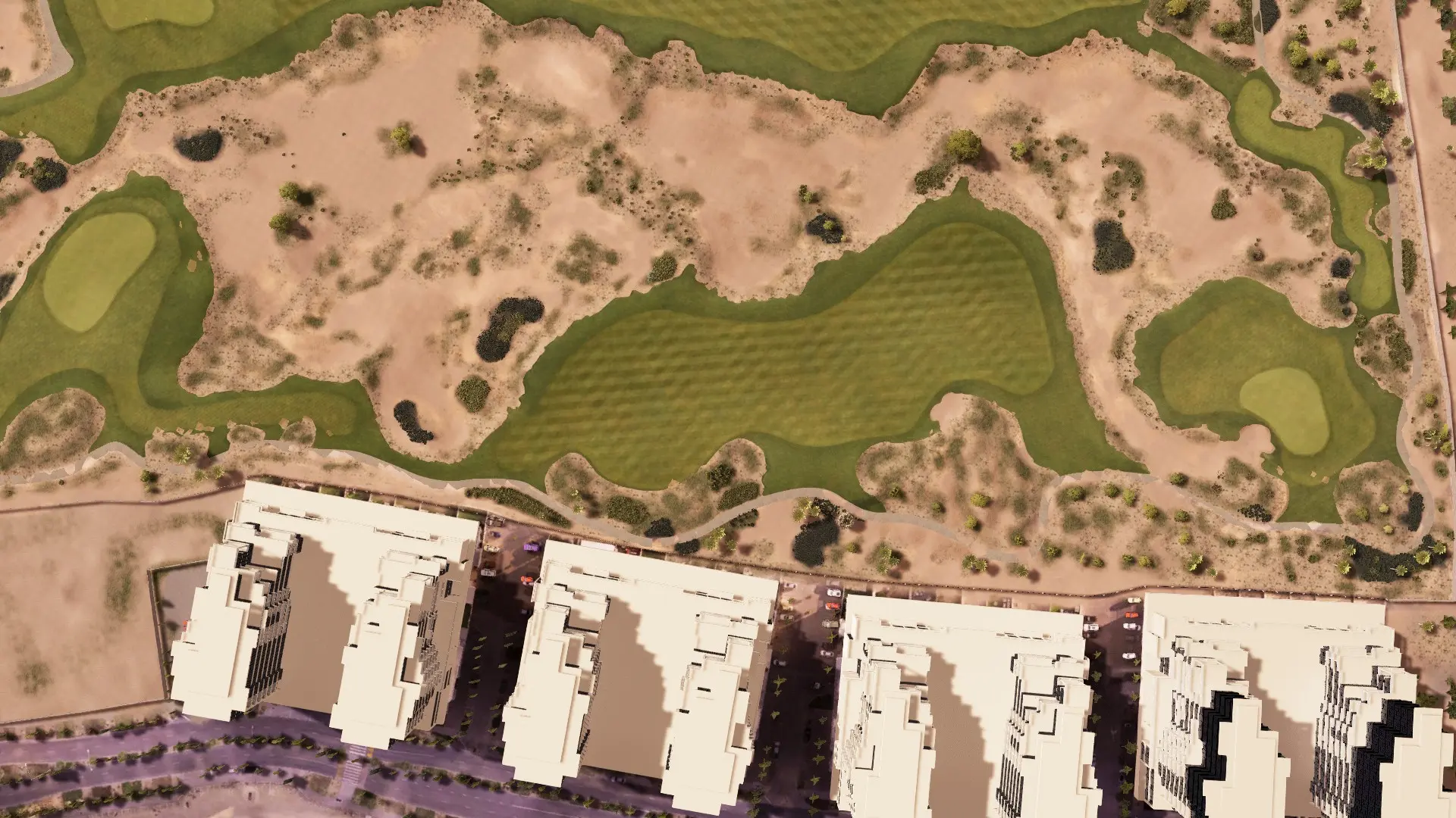Hole 6 at Trump International Dubai