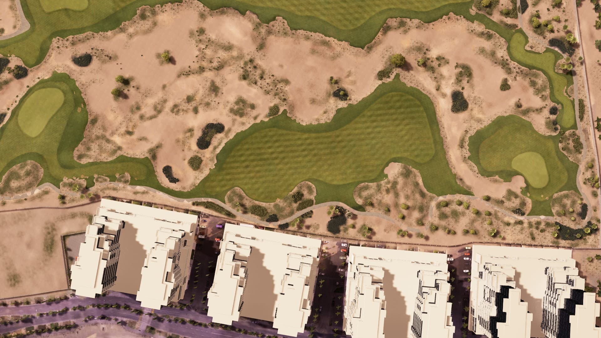 Hole 6 at Trump International Dubai