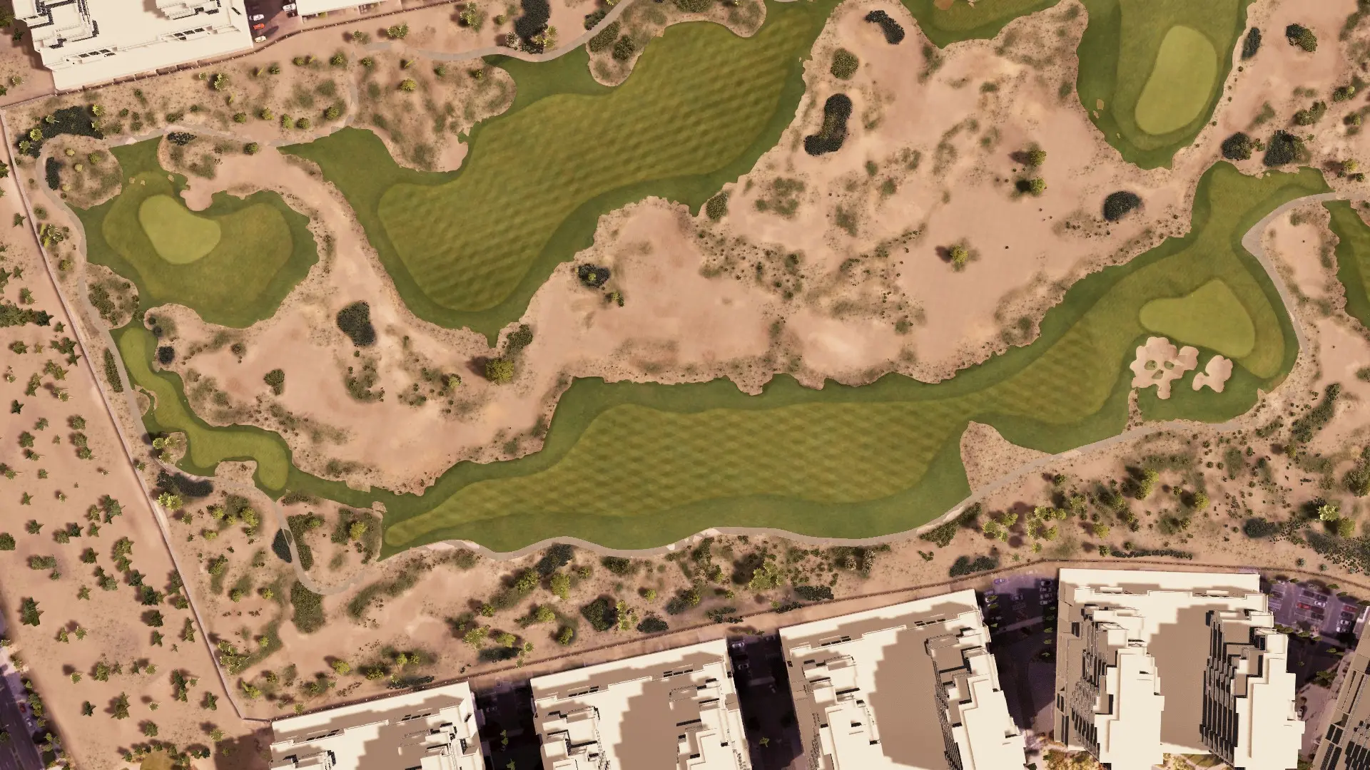Hole 7 at Trump International Dubai