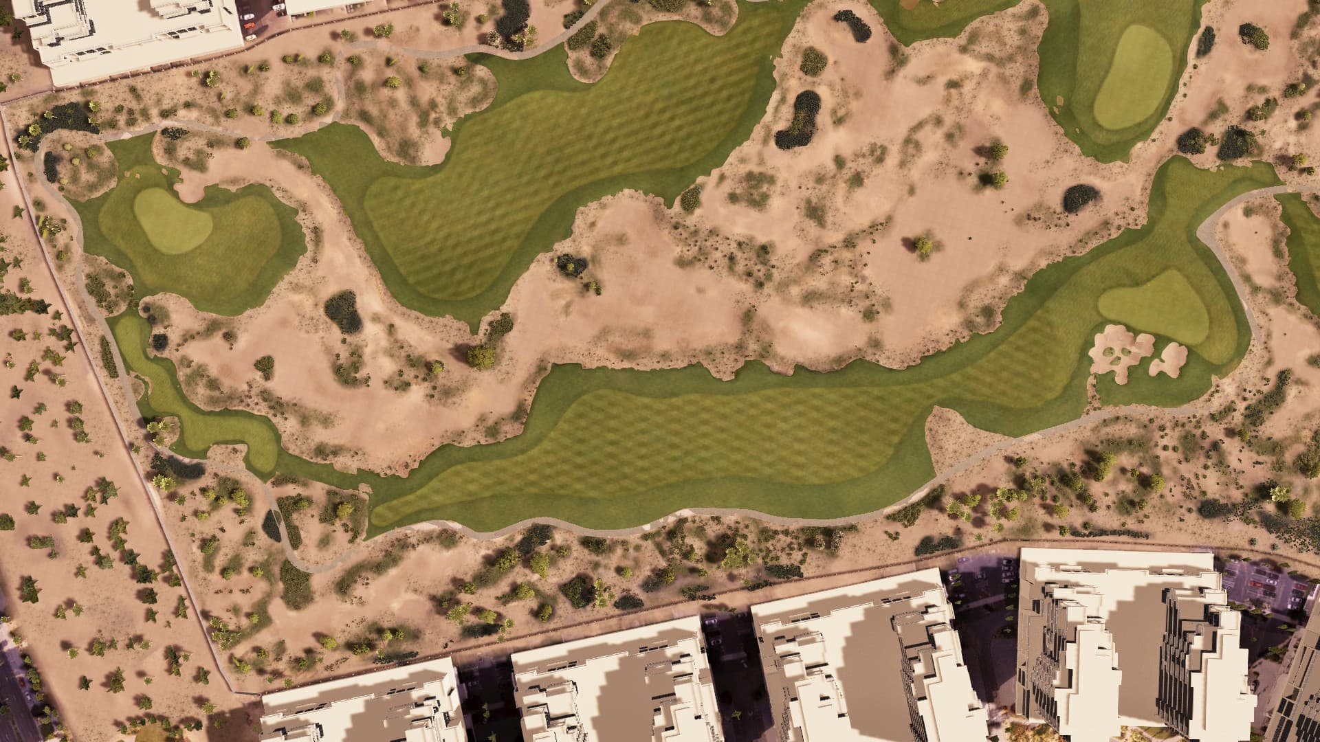 Hole 7 at Trump International Dubai