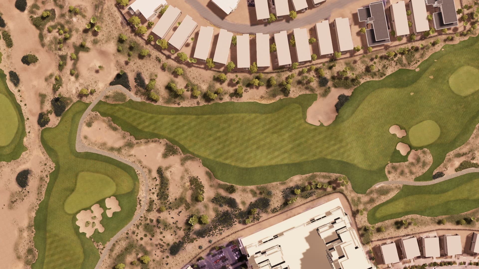 Hole 8 at Trump International Dubai