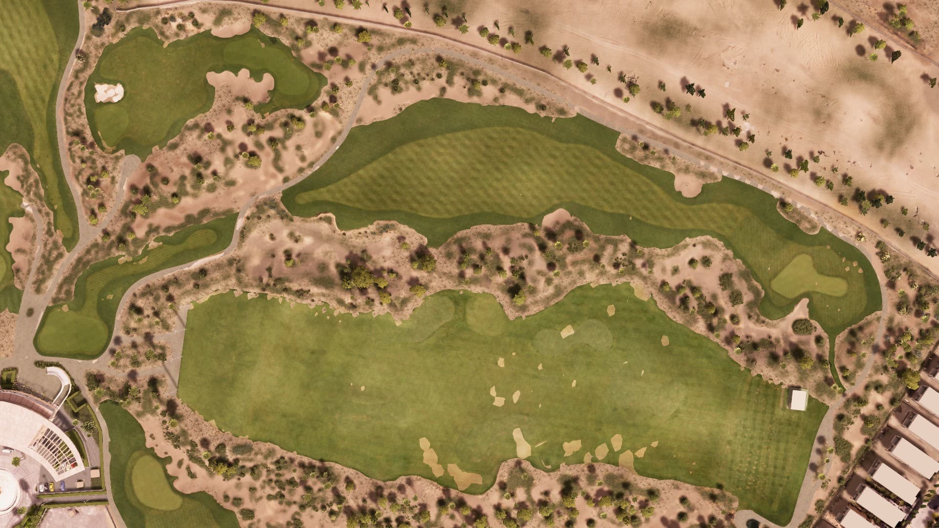 Hole 10 at Trump International Dubai