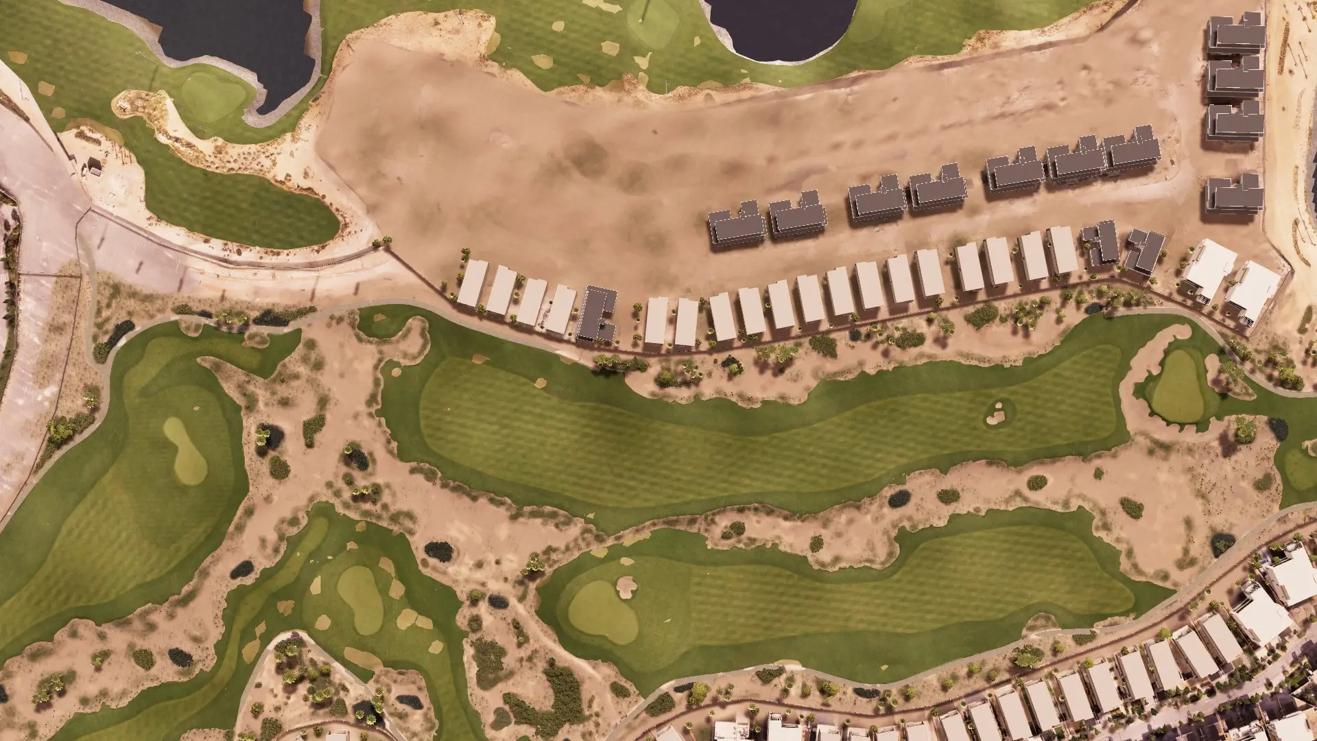 Hole 13 at Trump International Dubai