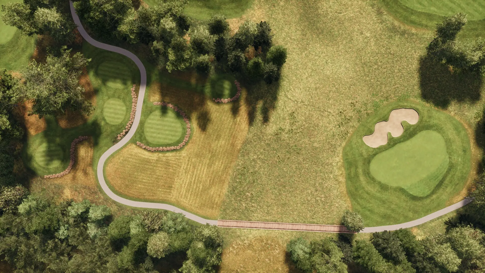 Hole 9 at Turning Stone Shenendoah