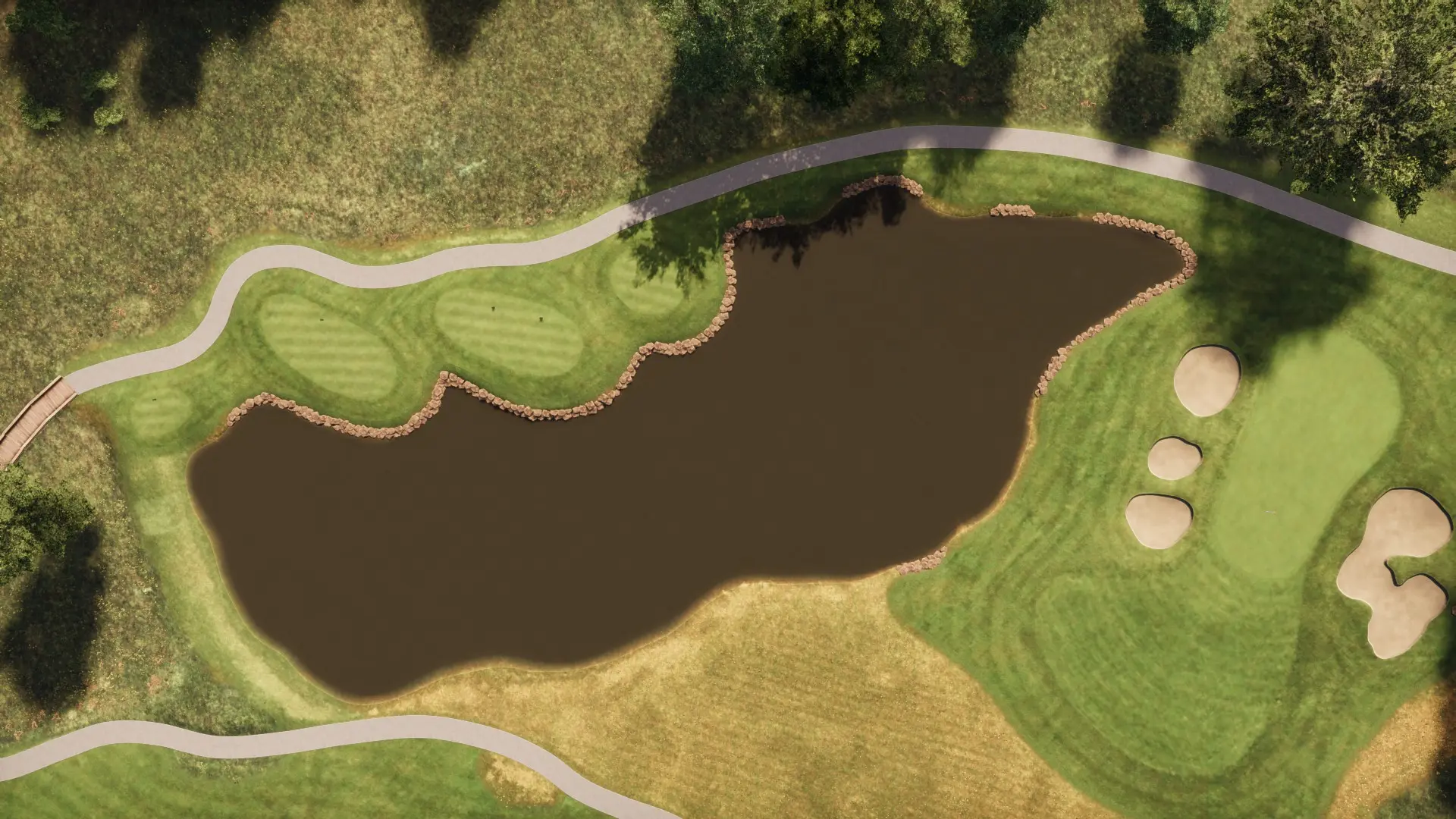 Hole 14 at Turning Stone Shenendoah