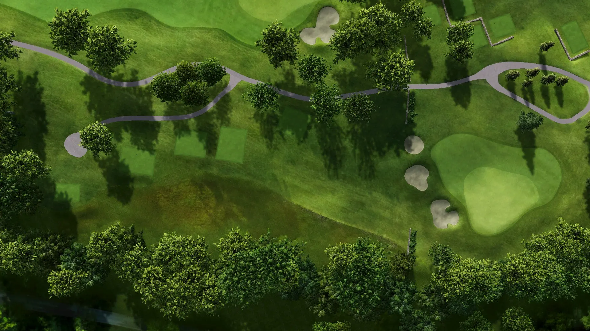 Hole 4 at Union League Liberty Hill