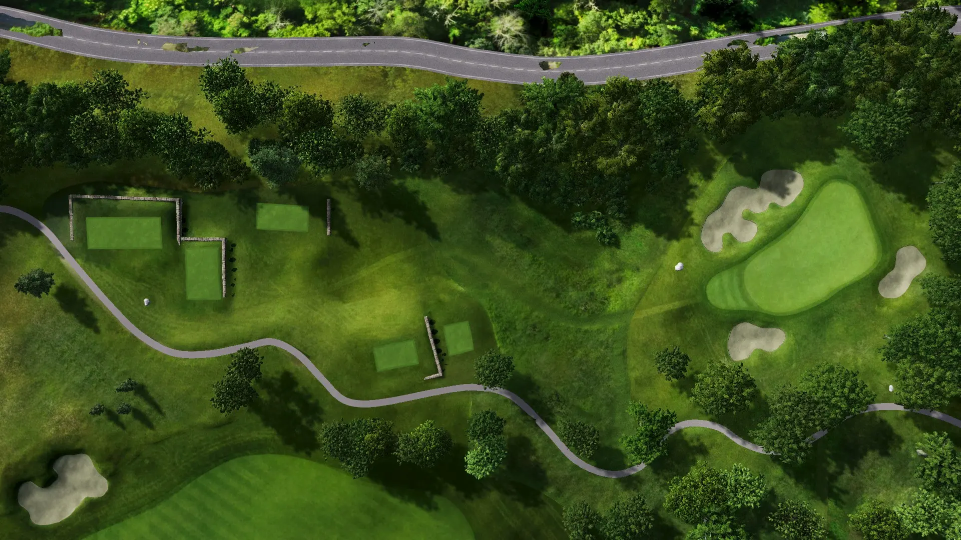 Hole 12 at Union League Liberty Hill