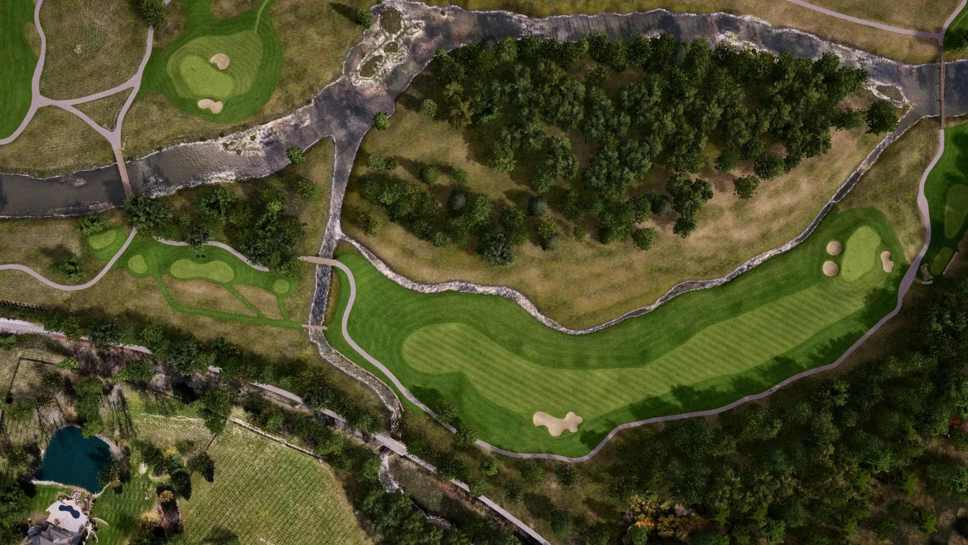 Hole 2 at Valhalla Golf Club