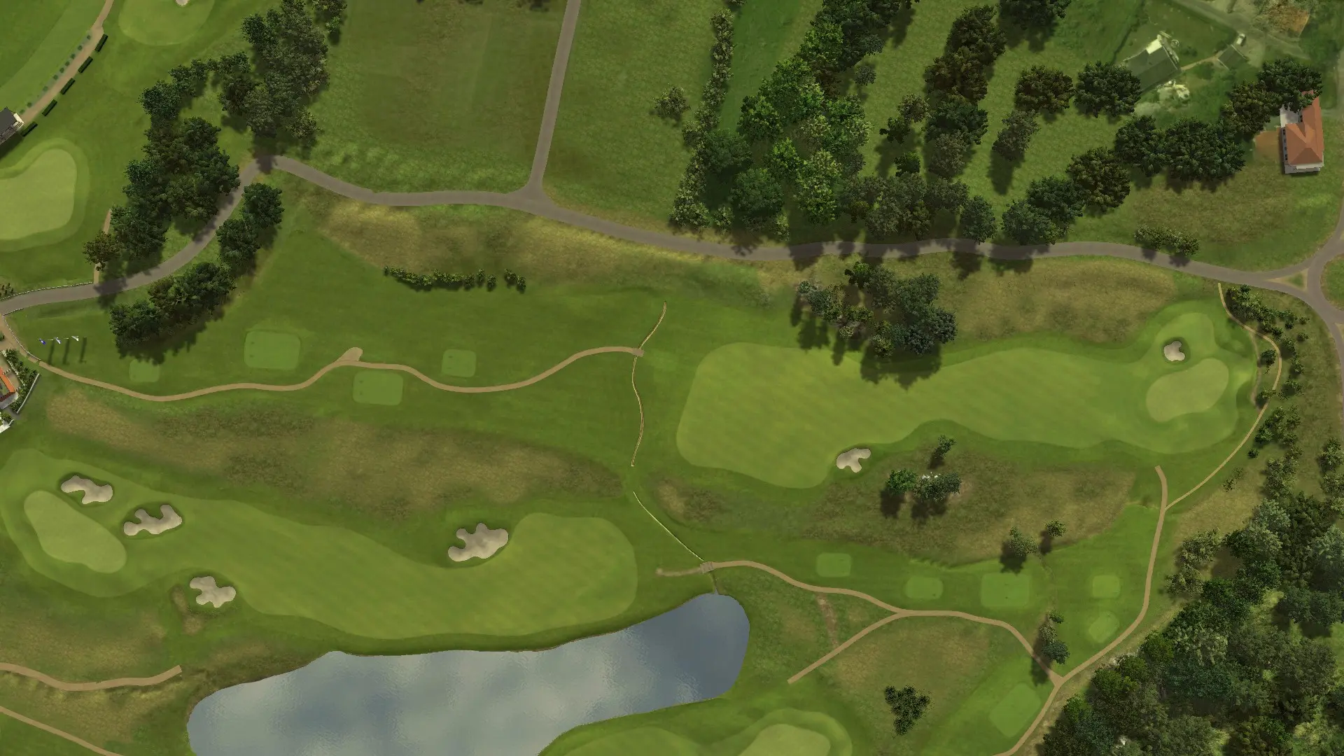 Hole 1 at Vallda Golf & Country Club