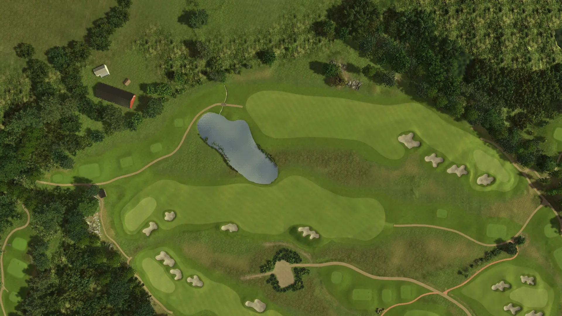 Hole 13 at Vallda Golf & Country Club