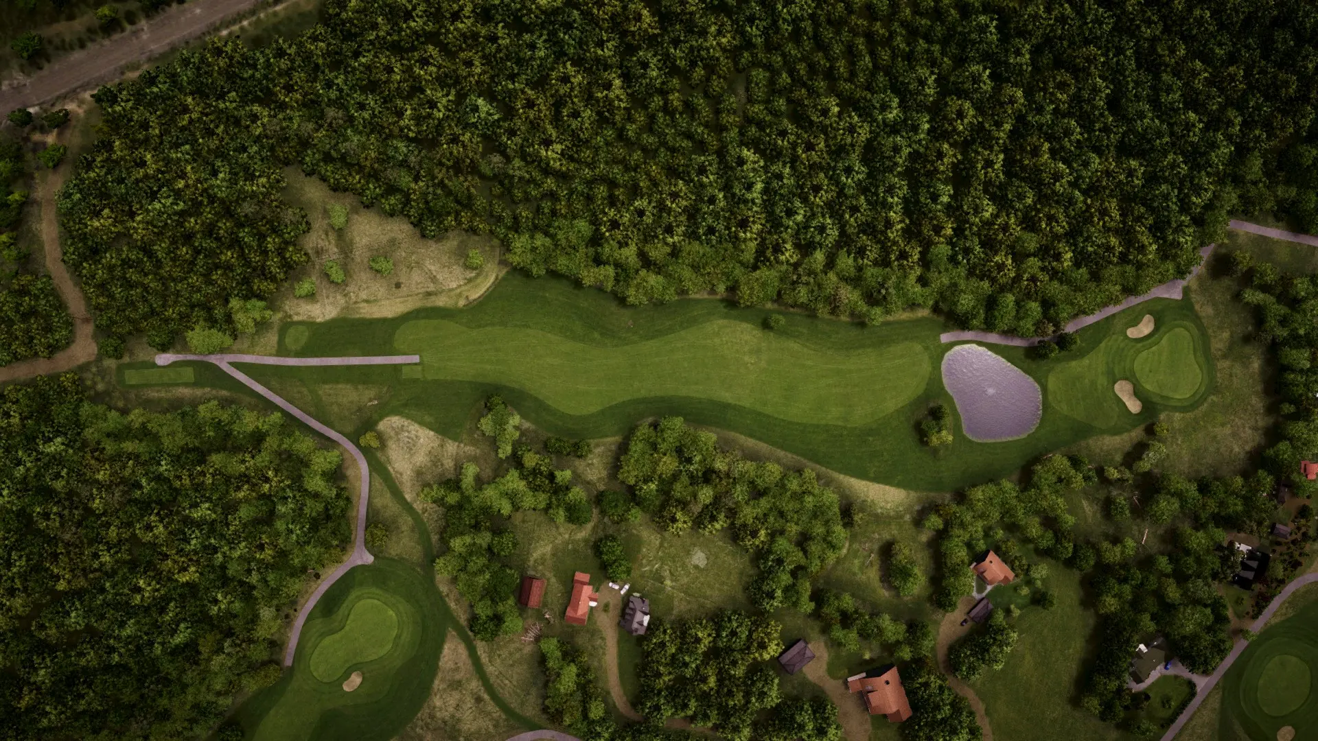 Hole 2 at Varbergs GK