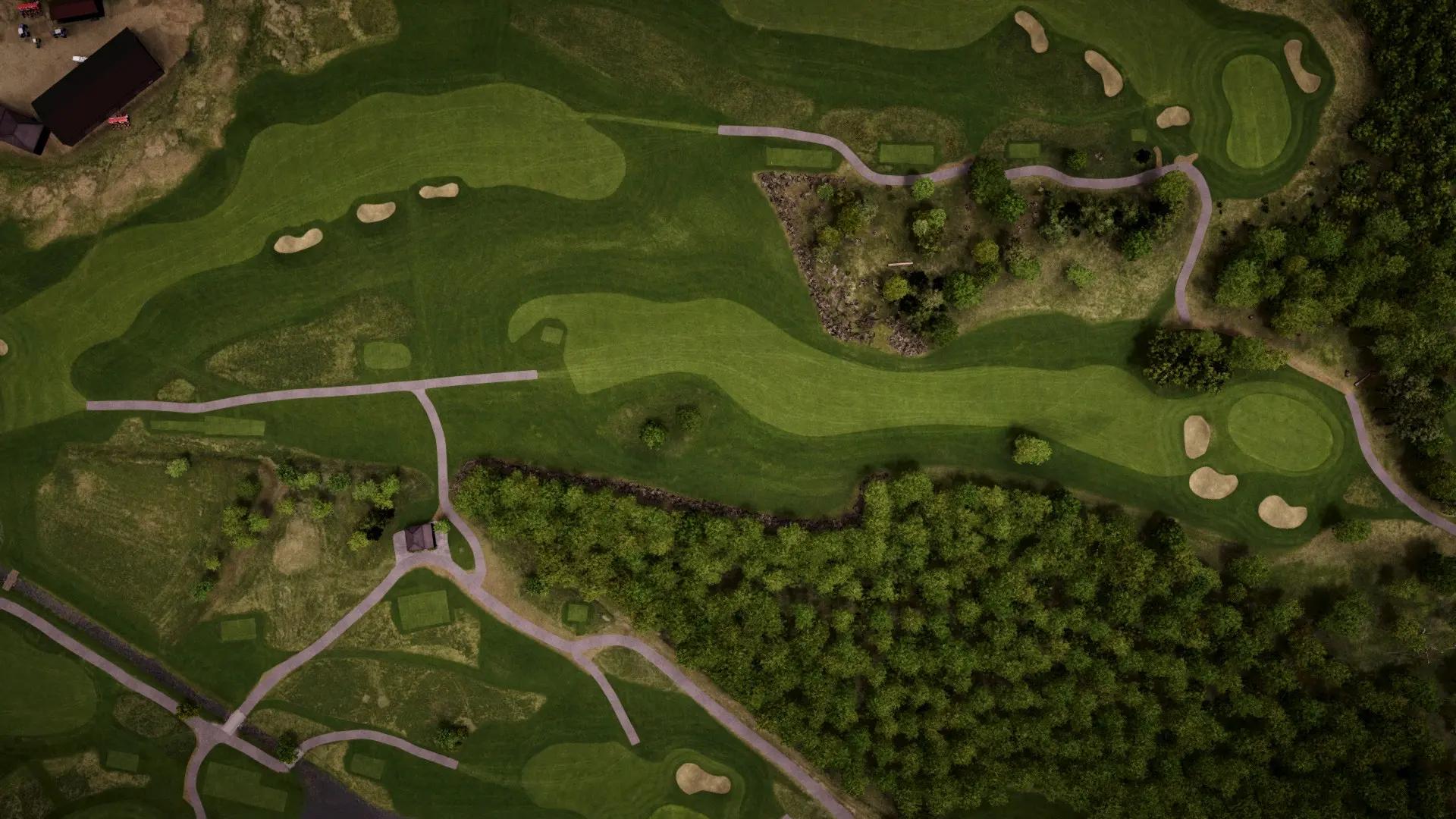 Hole 5 at Varbergs GK