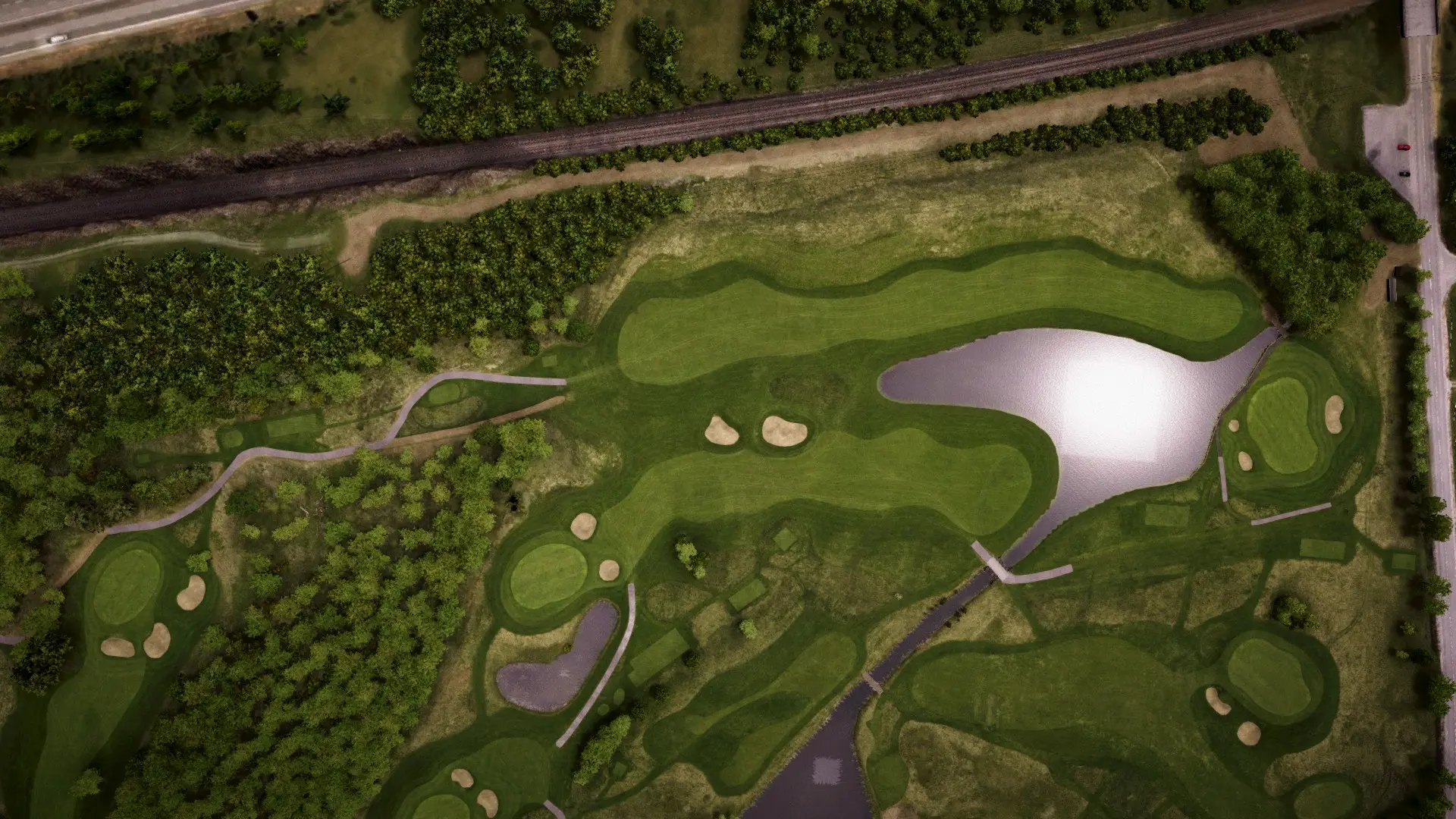 Hole 6 at Varbergs GK