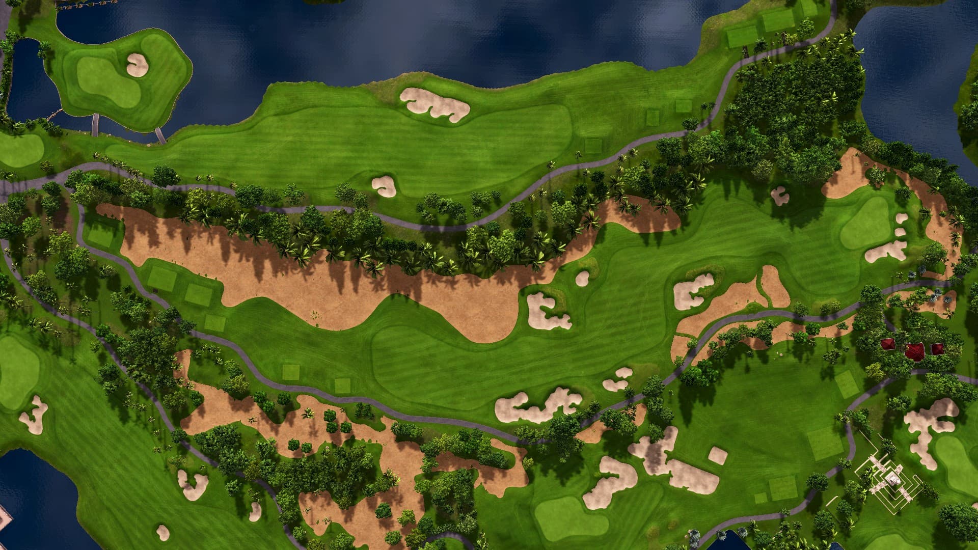 Hole 1 at Vattanac Golf Resort - East Course