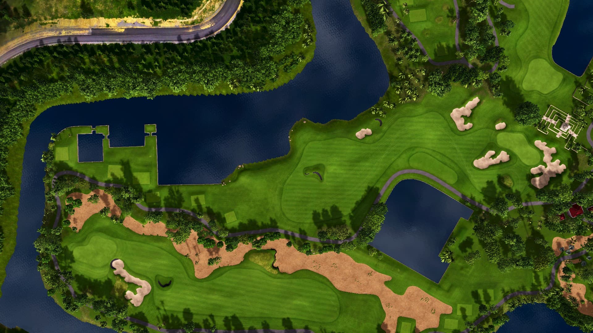 Hole 3 at Vattanac Golf Resort - East Course