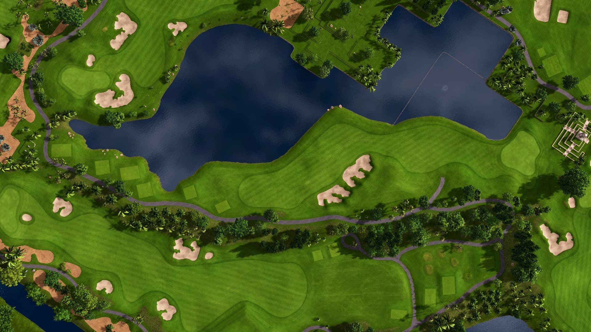 Hole 6 at Vattanac Golf Resort - East Course