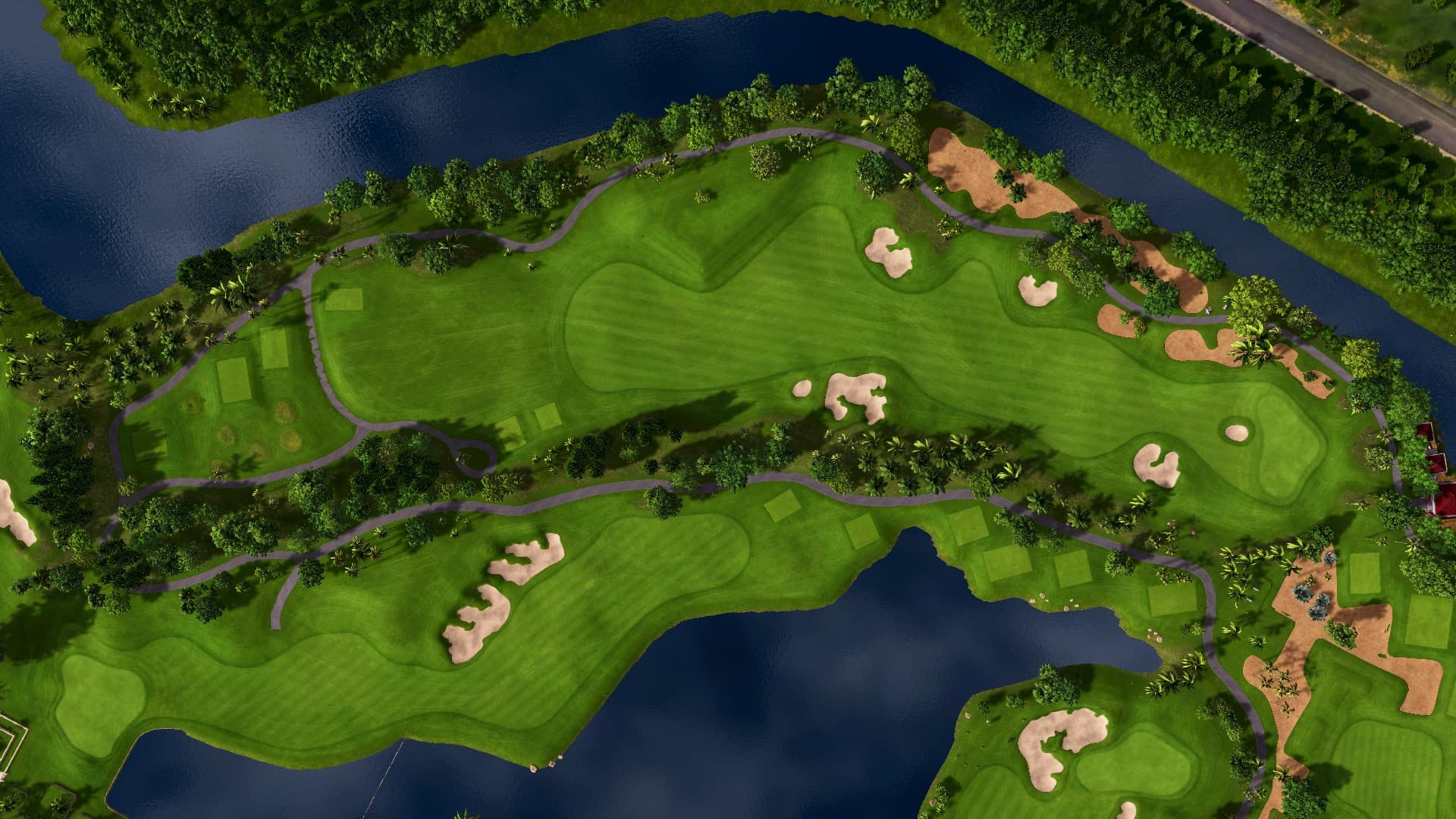 Hole 7 at Vattanac Golf Resort - East Course