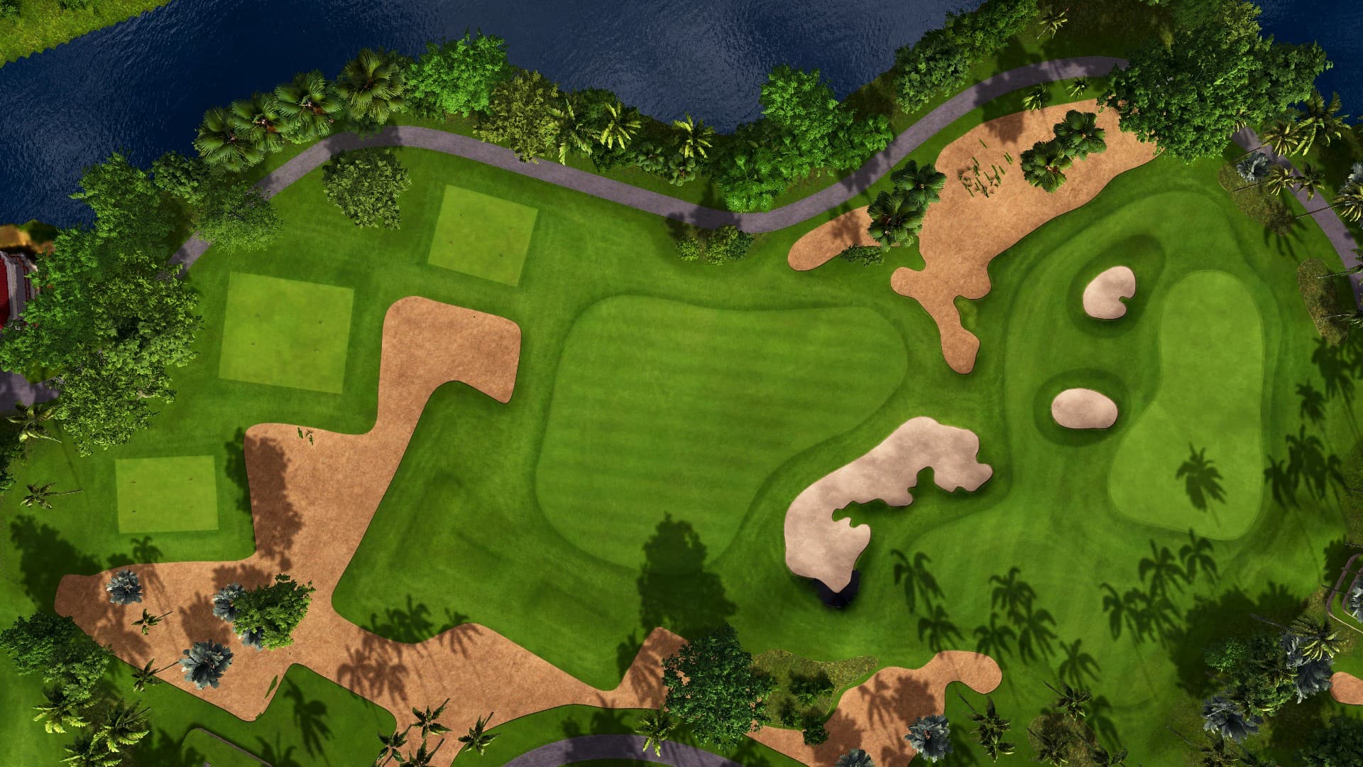 Hole 8 at Vattanac Golf Resort - East Course