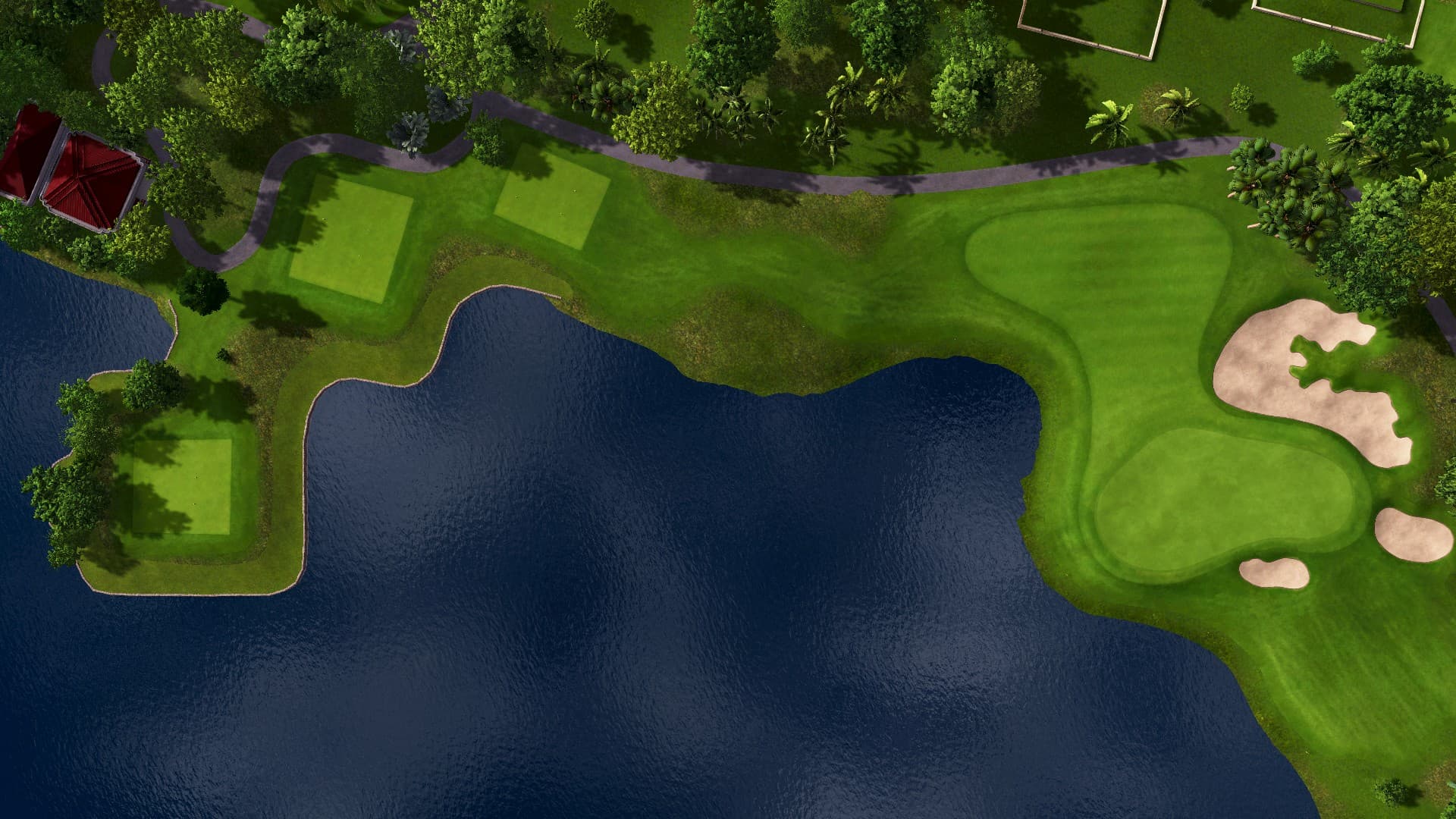 Hole 12 at Vattanac Golf Resort - East Course