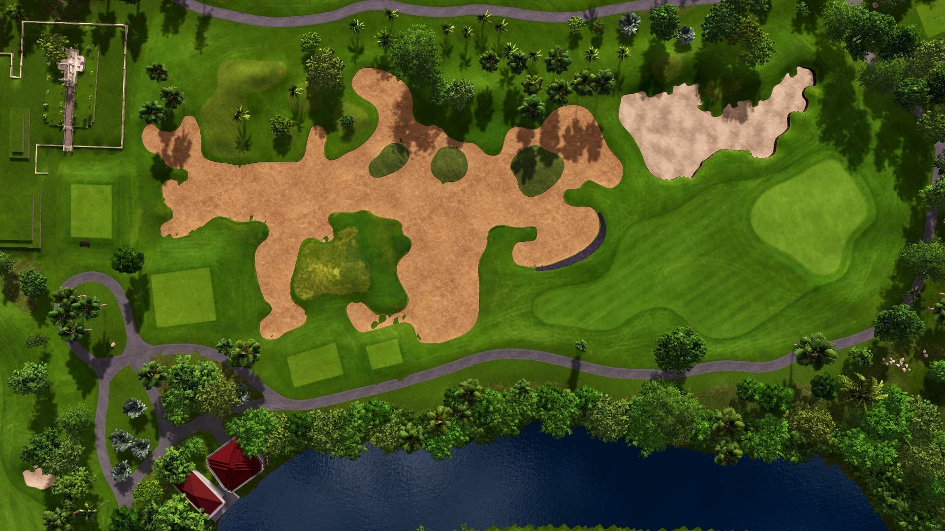 Hole 15 at Vattanac Golf Resort - East Course