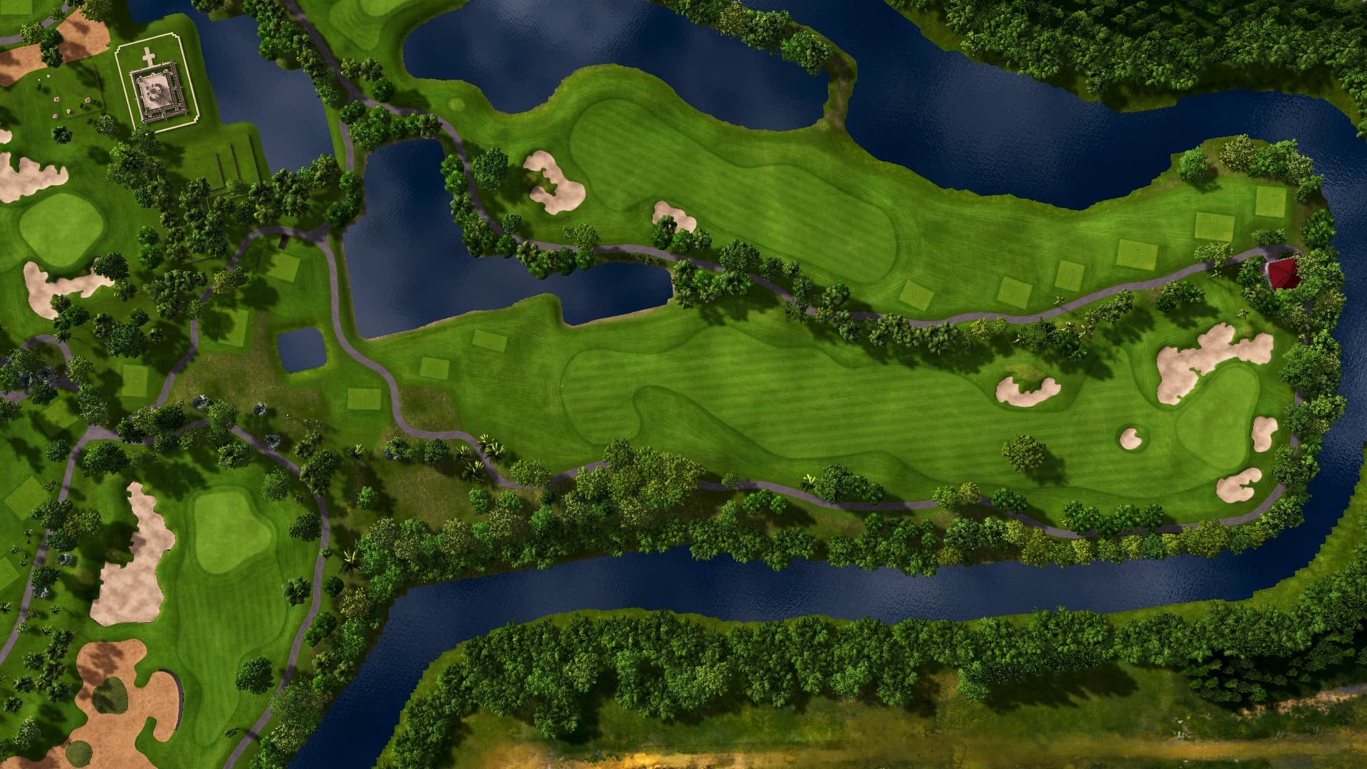 Hole 16 at Vattanac Golf Resort - East Course