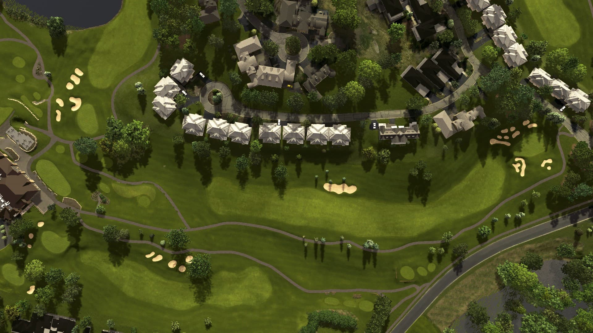 Hole 1 at Wabeek CC