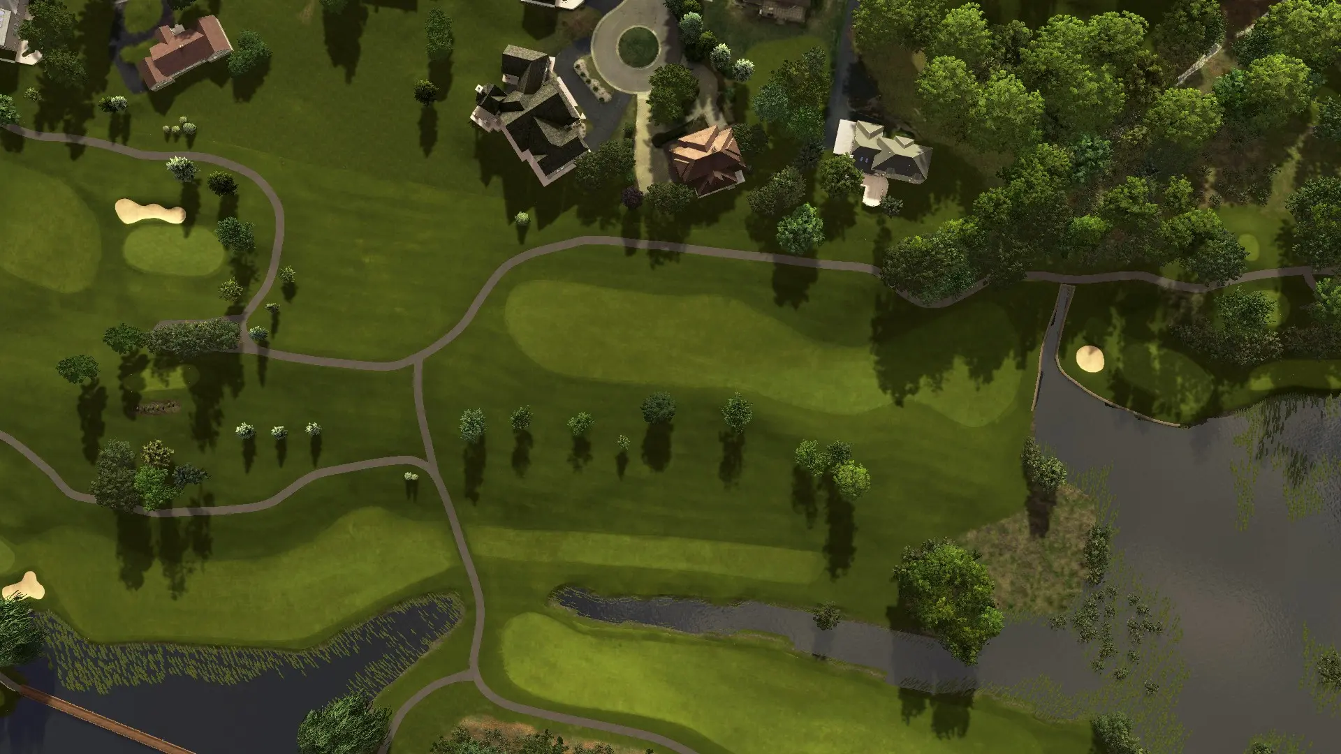 Hole 15 at Wabeek CC - View 1