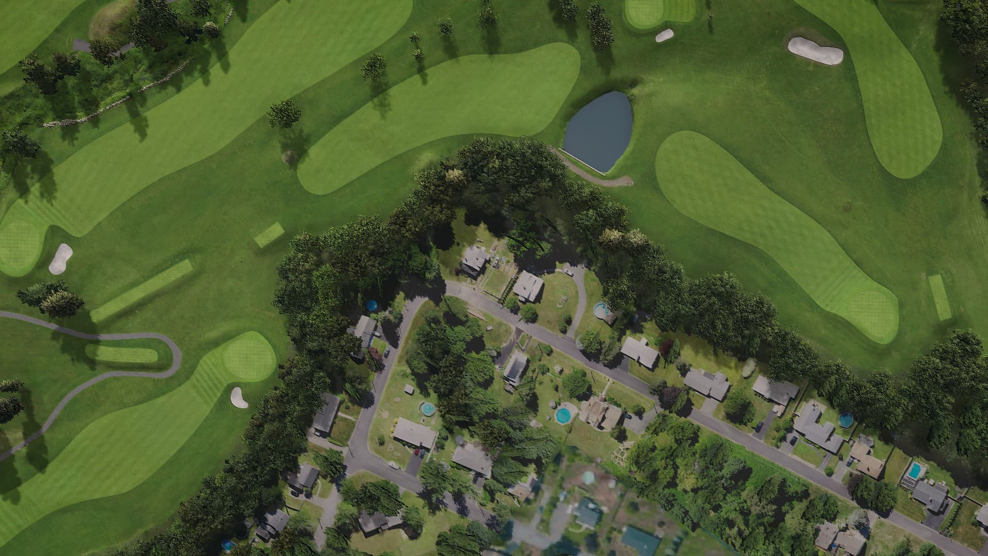 Hole 2 at Wachusett CC