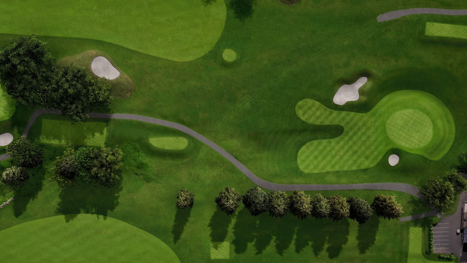 Hole 18 at Wachusett CC