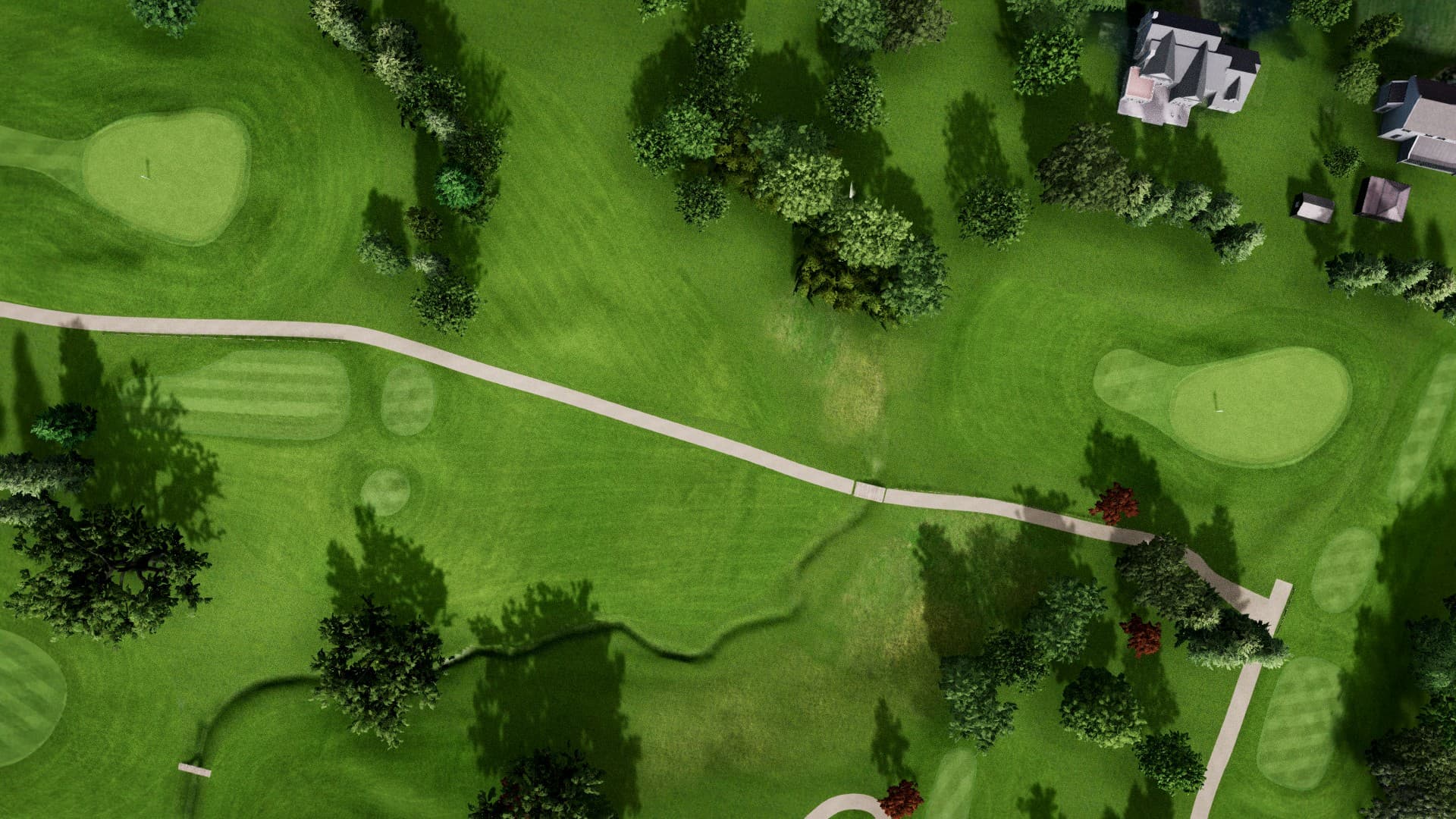 Hole 2 at Webster Golf Club