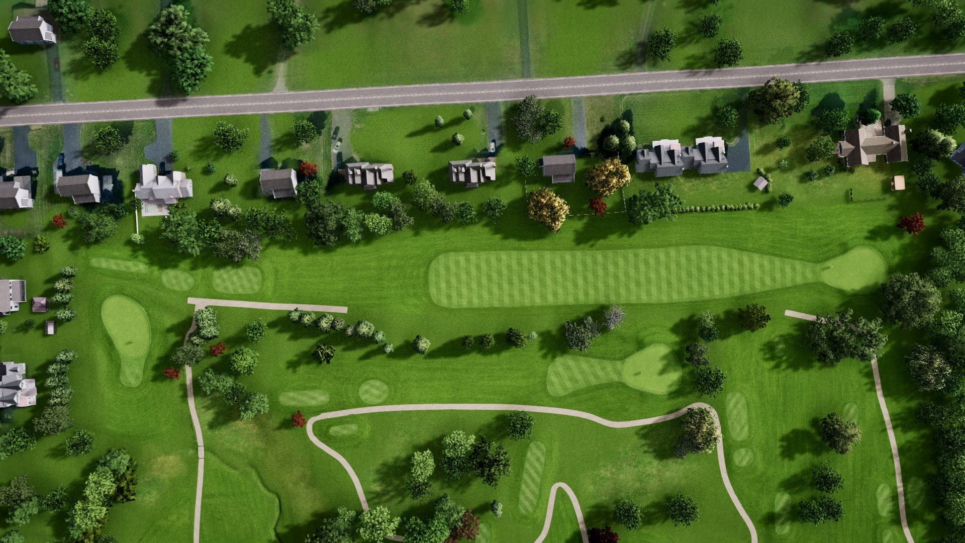 Hole 3 at Webster Golf Club