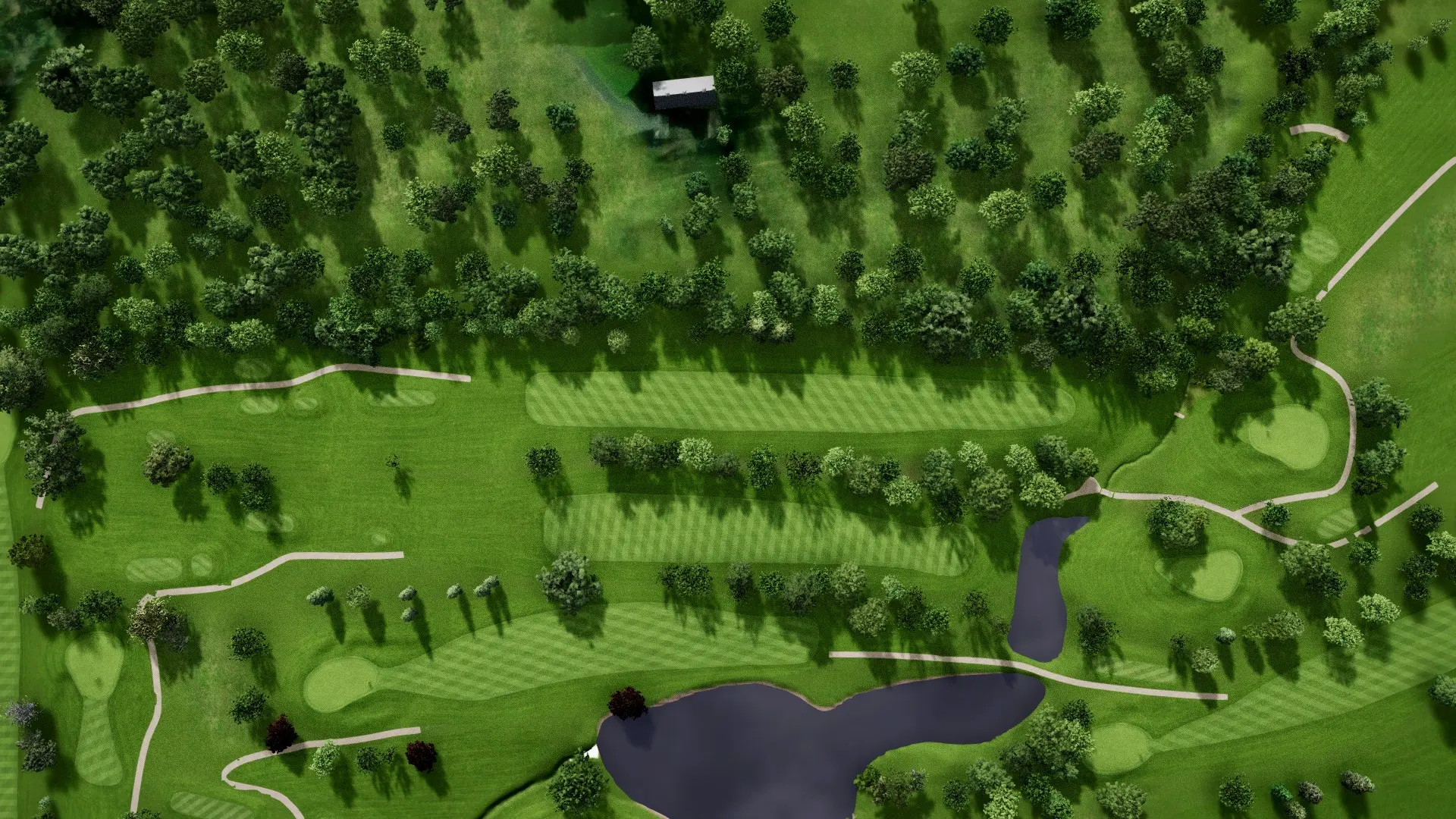 Hole 4 at Webster Golf Club