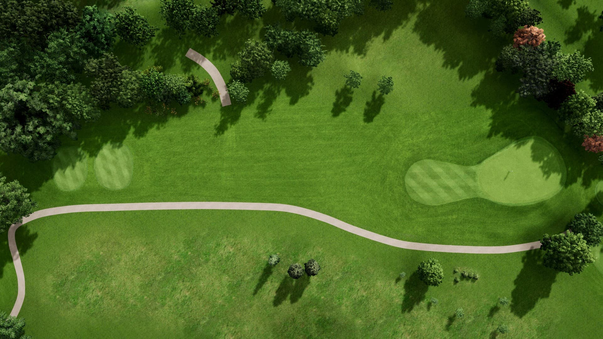 Hole 5 at Webster Golf Club
