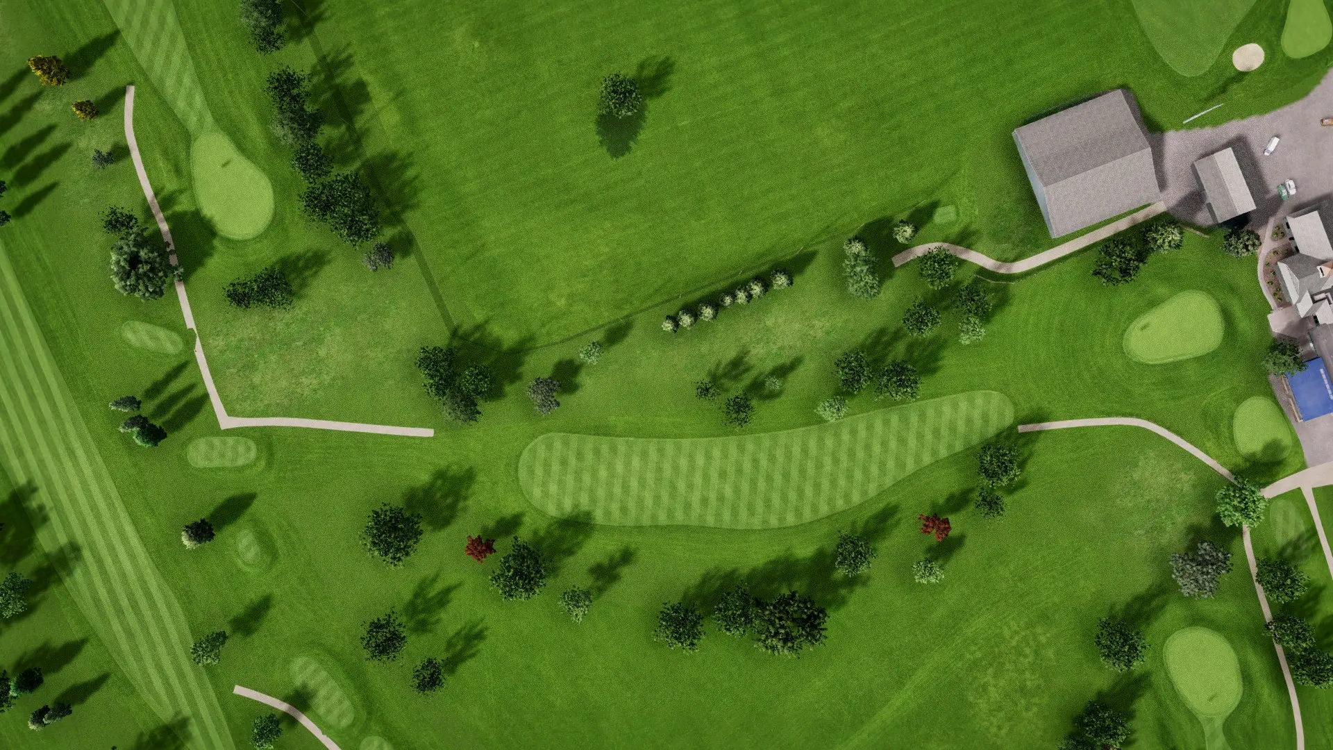 Hole 9 at Webster Golf Club