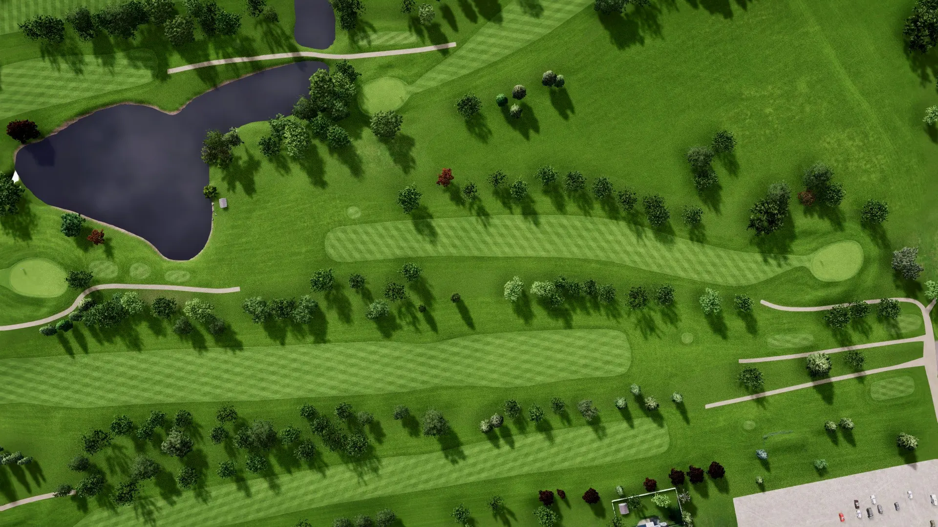 Hole 18 at Webster Golf Club