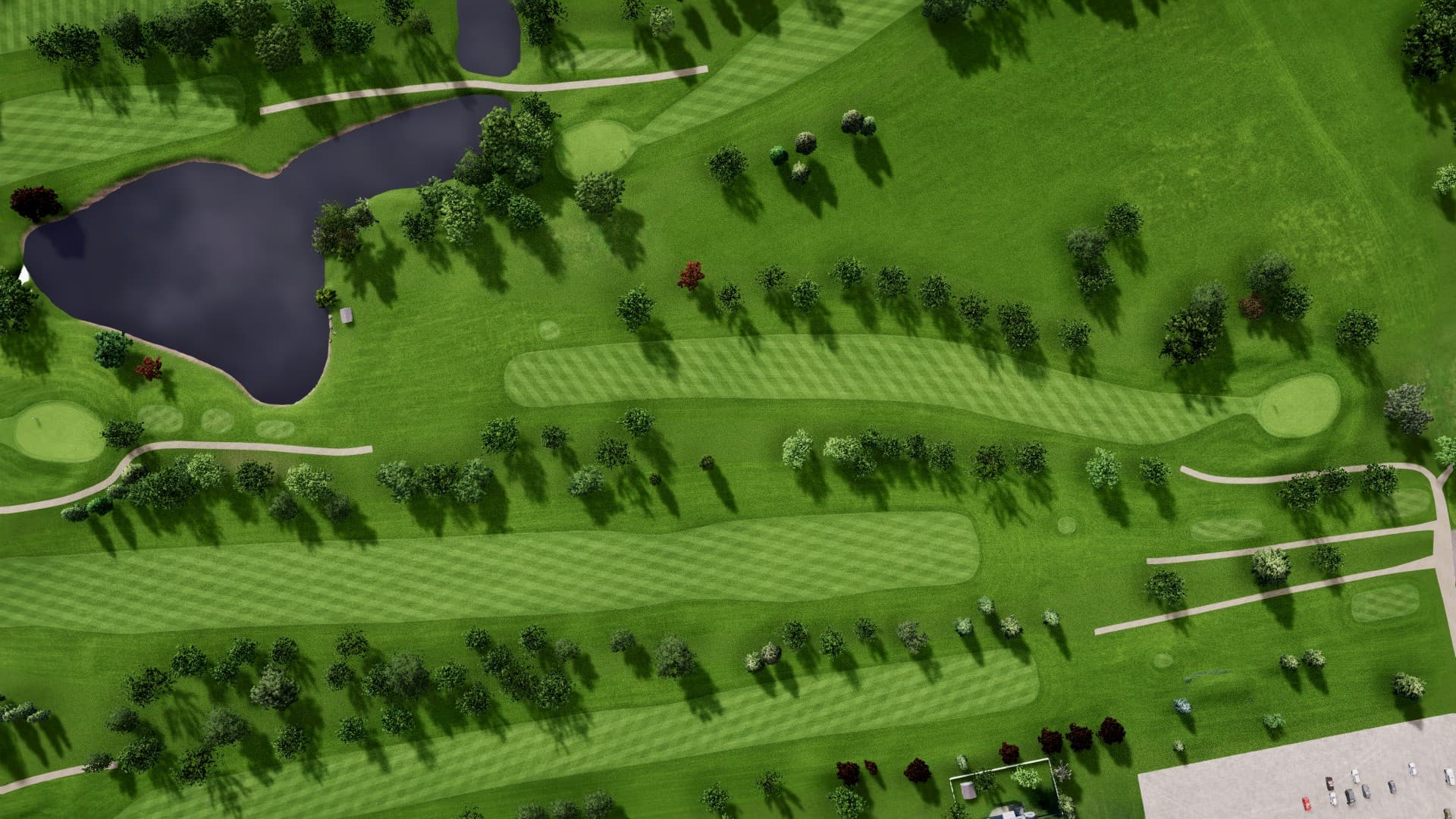Hole 18 at Webster Golf Club