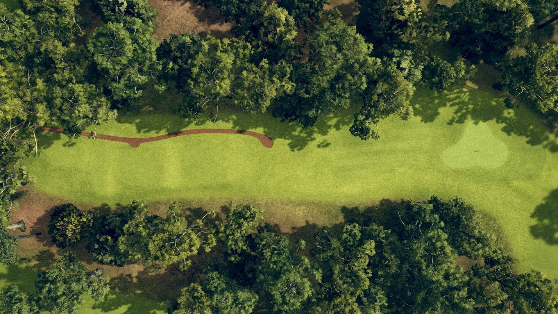 Hole 2 at Wembley GC