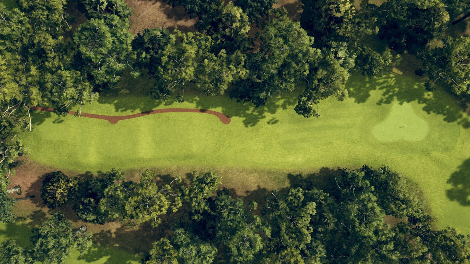 Hole 2 at Wembley GC