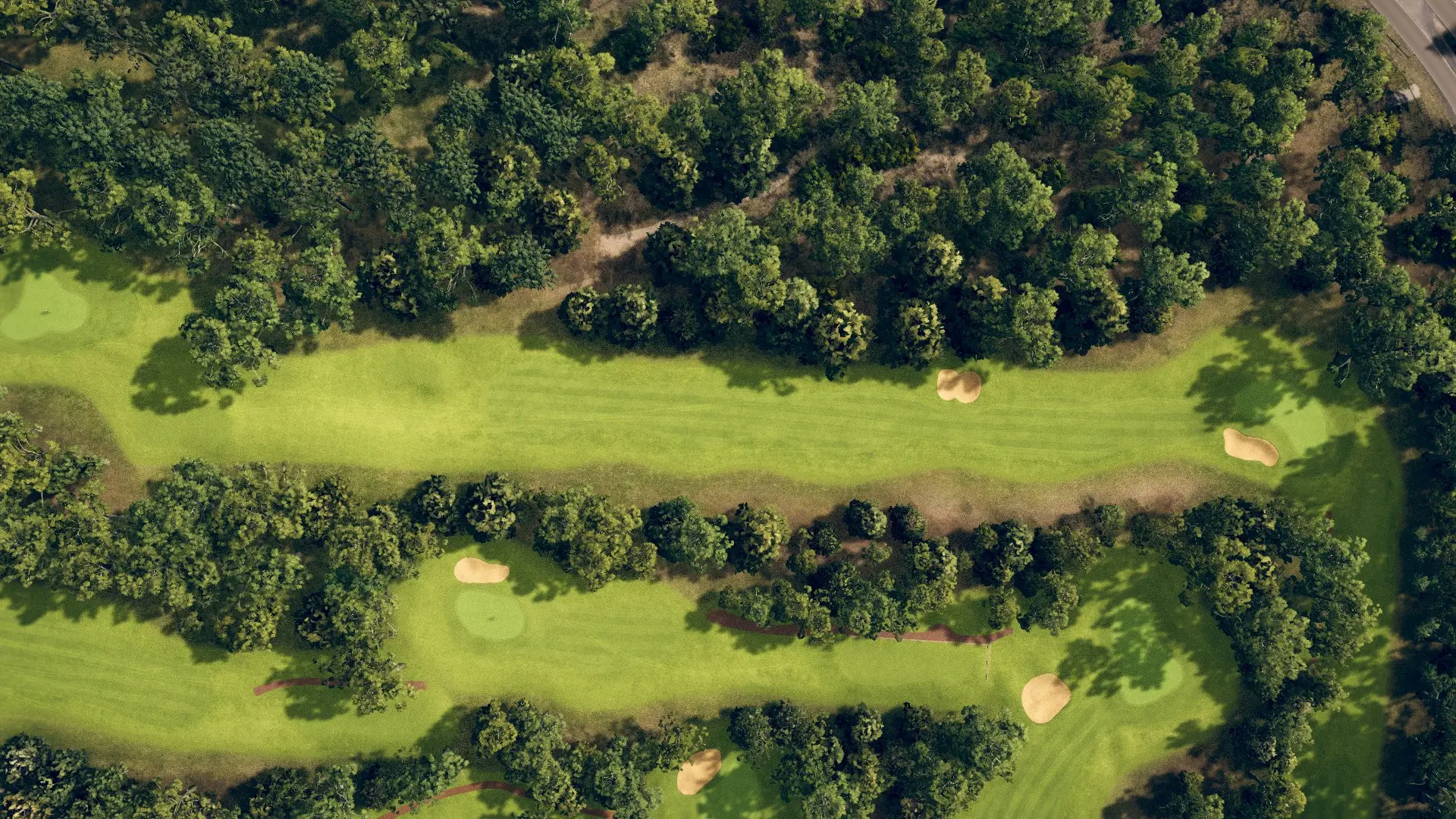 Hole 3 at Wembley GC