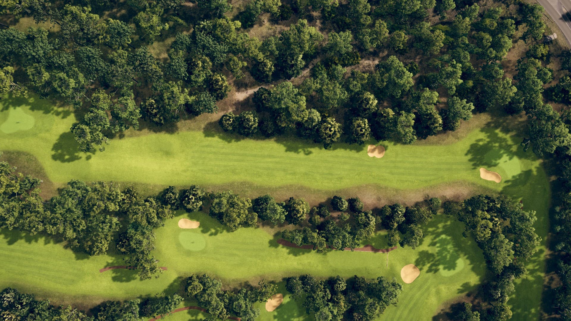 Hole 3 at Wembley GC
