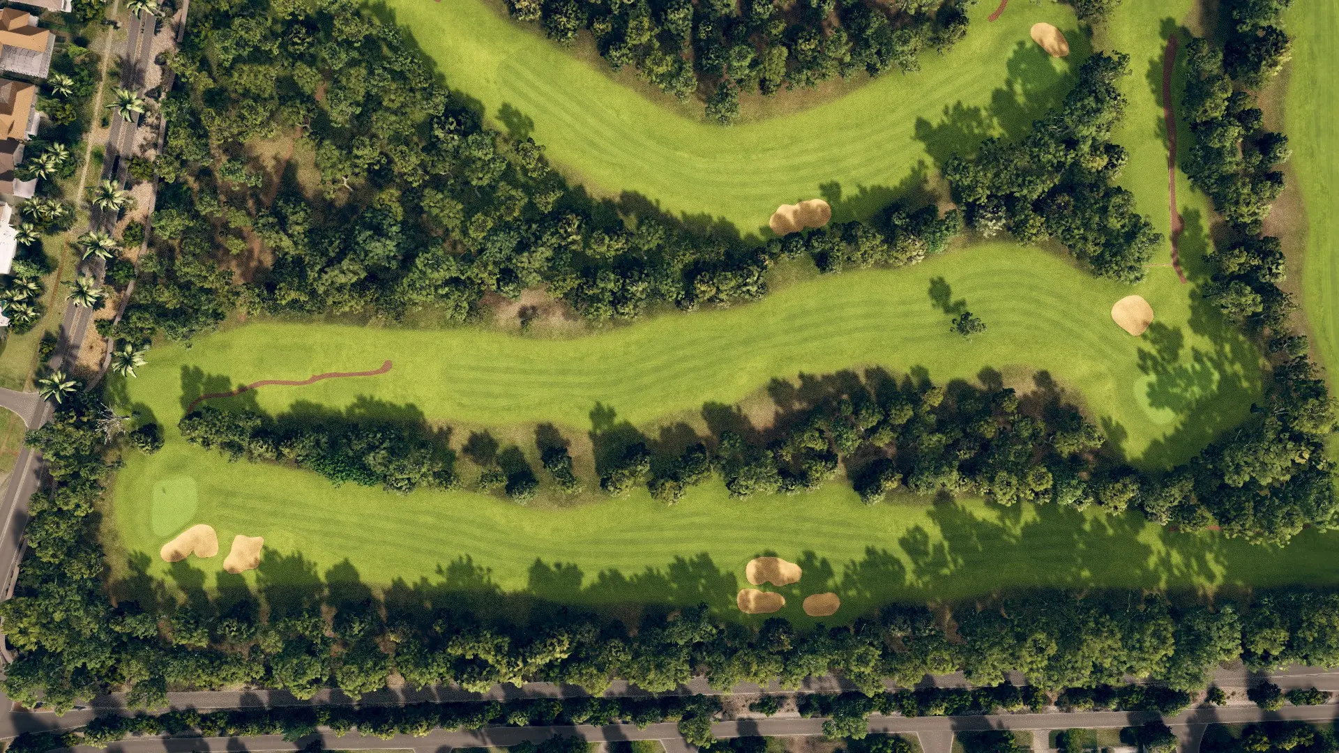 Hole 5 at Wembley GC