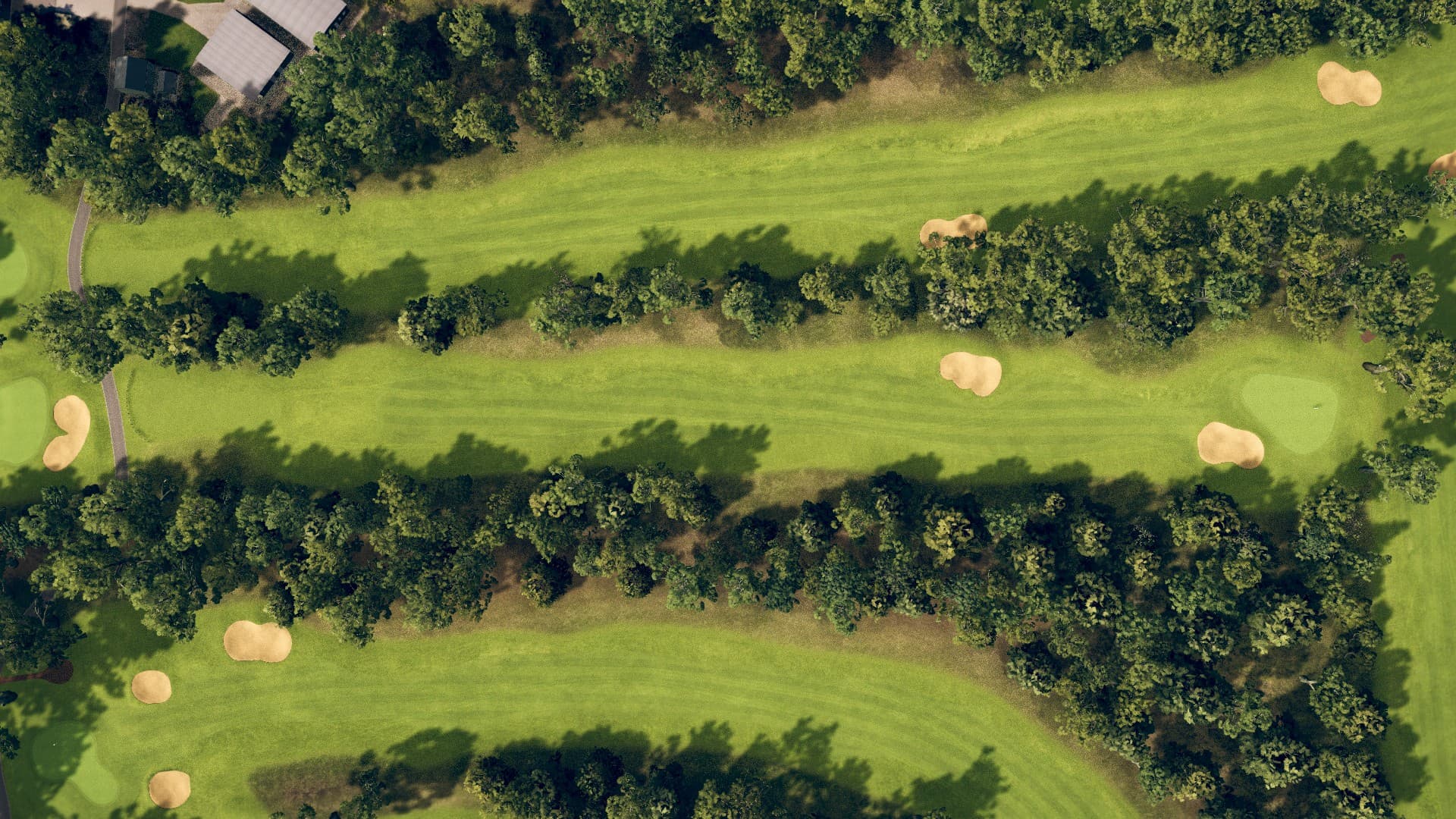 Hole 8 at Wembley GC