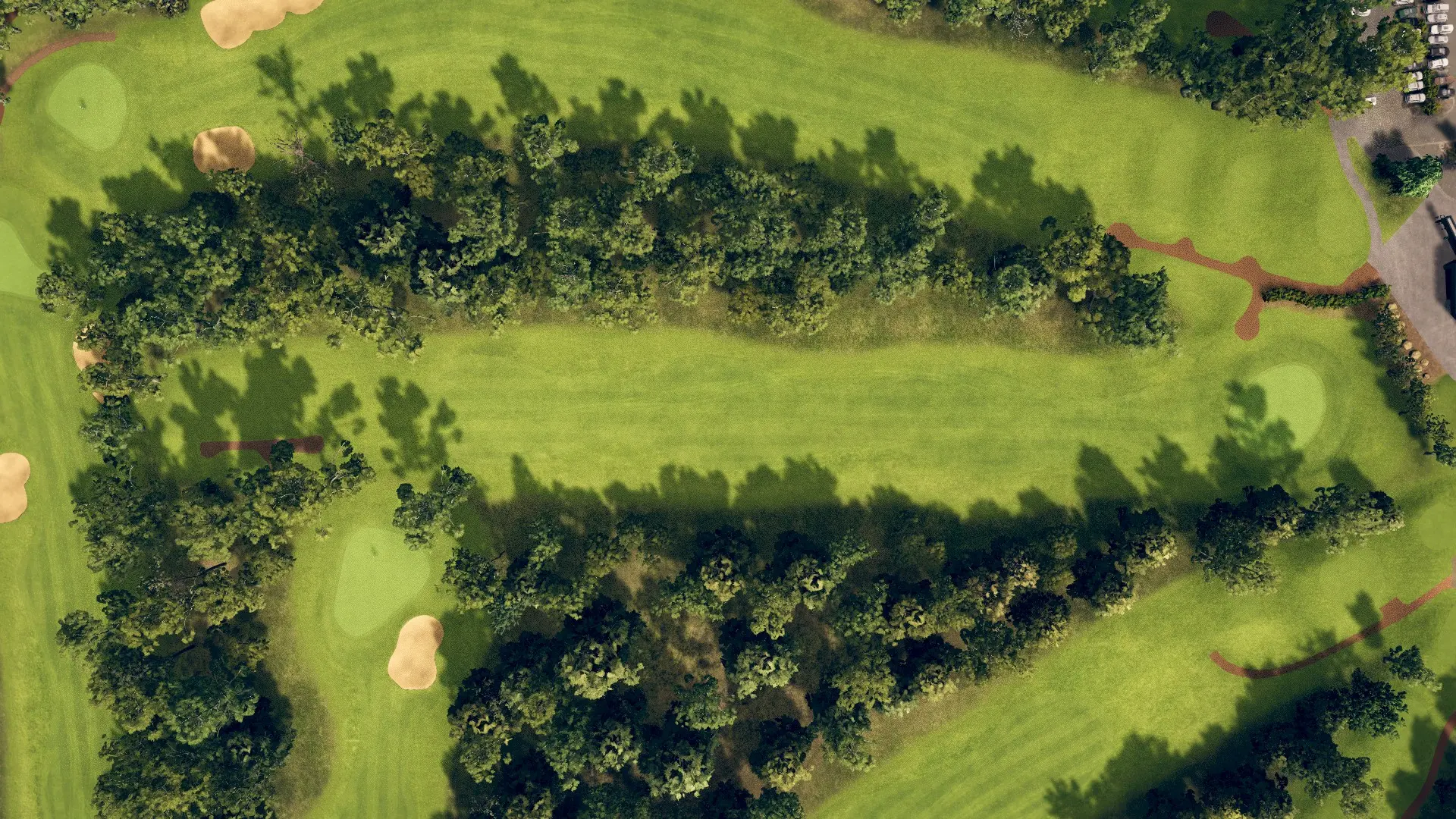 Hole 9 at Wembley GC