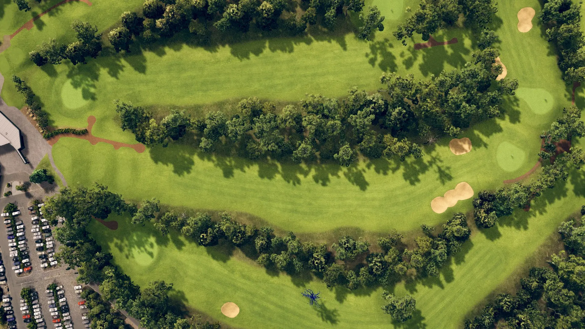 Hole 10 at Wembley GC