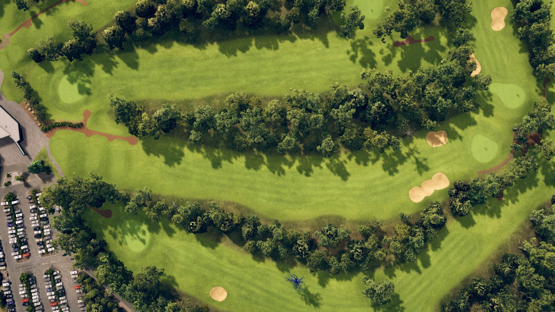 Hole 10 at Wembley GC