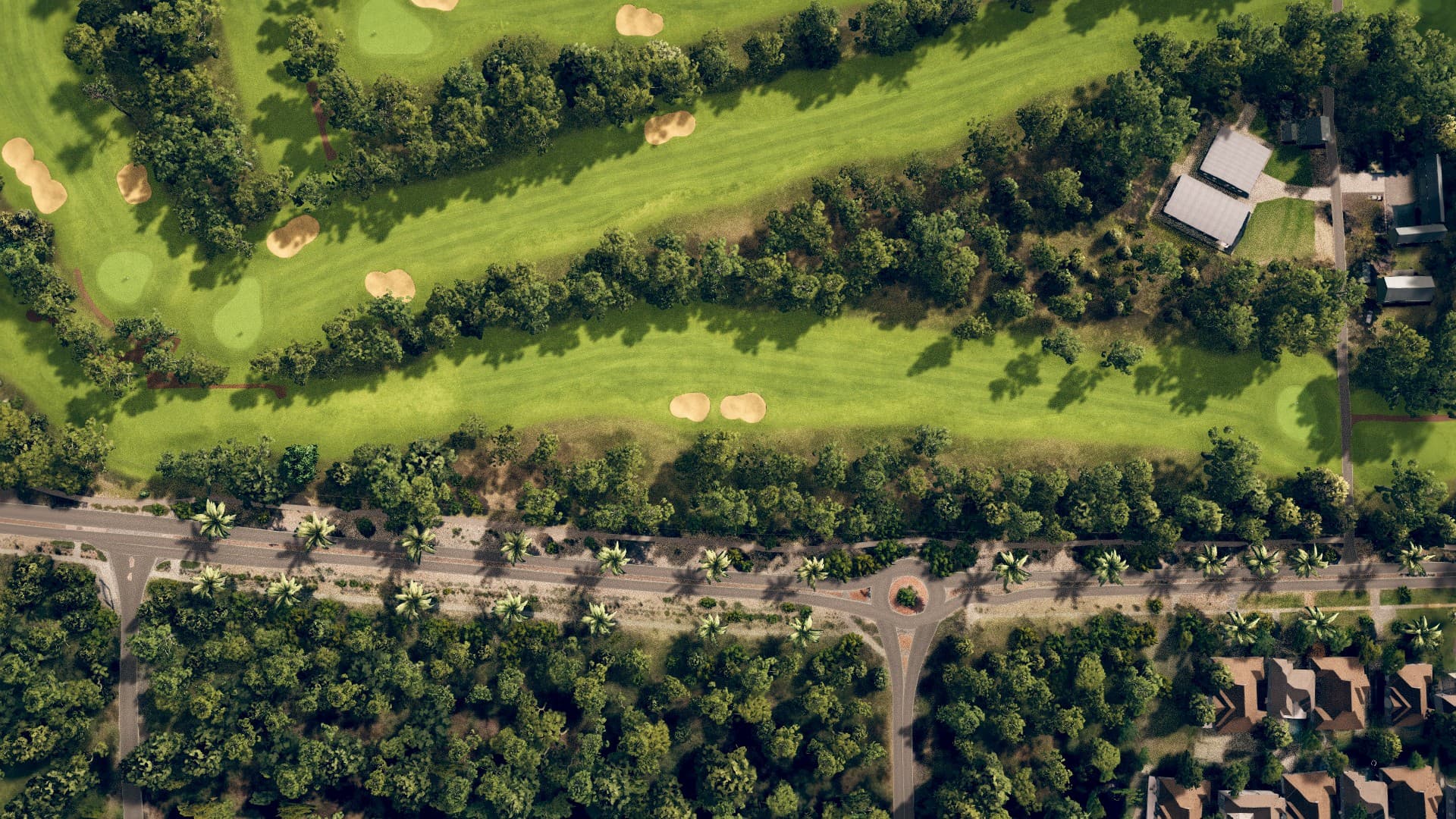 Hole 11 at Wembley GC