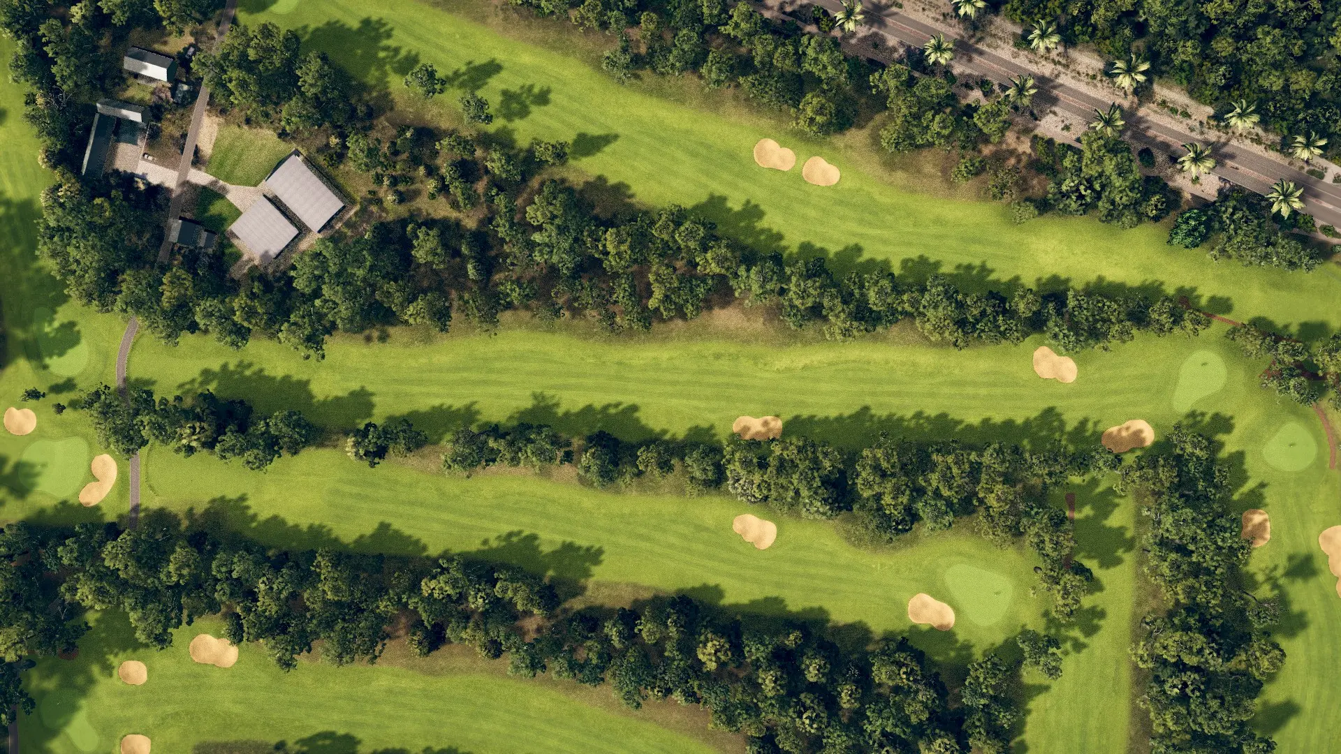 Hole 17 at Wembley GC