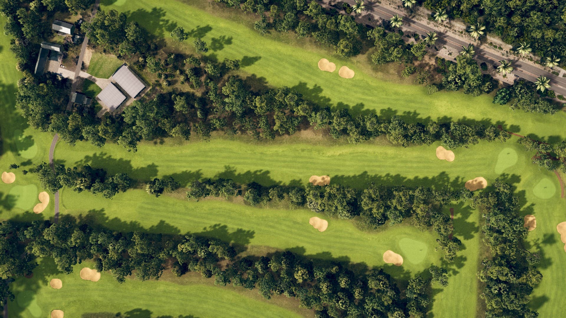 Hole 17 at Wembley GC